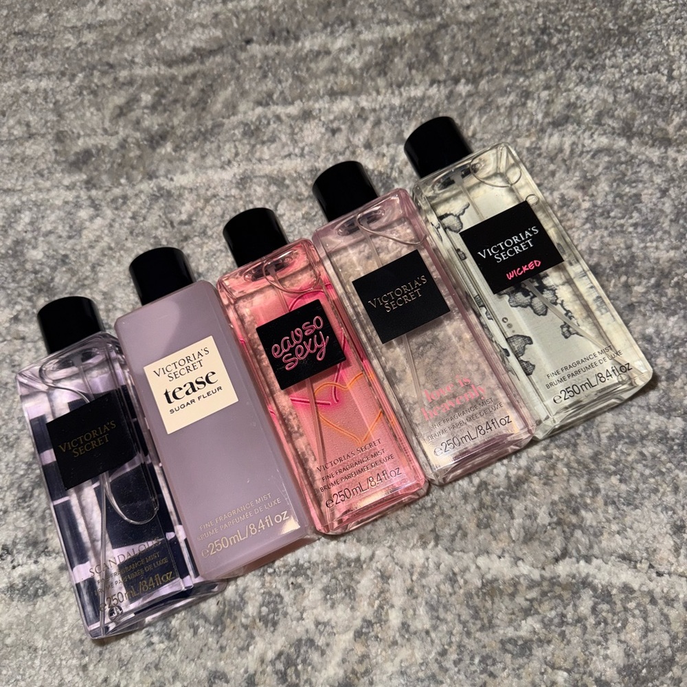 Victoria Secret fine fragrance mist bundle
